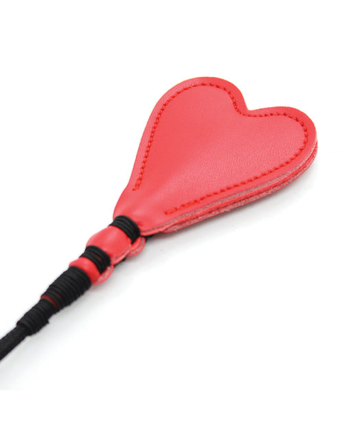 Crop en PVC Plesur 26" - Noir/Rouge