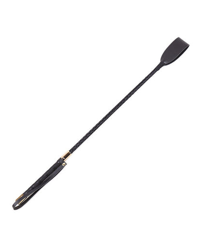 Cravache d'équitation Plesur 18" - Noir