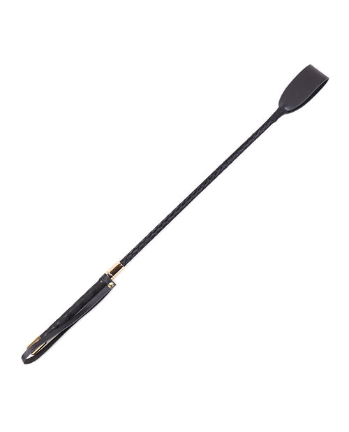 Cravache d'équitation Plesur 18" - Noir