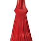 Cravache à pompons Rouge - Rouge