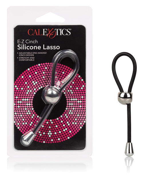 Lasso en silicone EZ Cinch - Noir