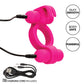 Stimulateur de couple rechargeable en silicone Rockin' Rabbit - Fuchsia