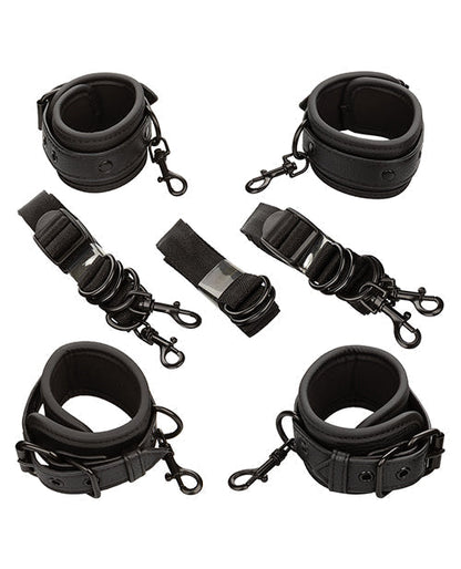 Attaches de lit réglables de la collection Nocturnal - Noir