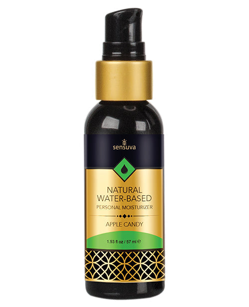Hydratant personnel naturel à base d'eau Sensuva - 55 ml Bonbon aux pommes