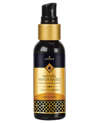 Hydratant personnel naturel à base d'eau Sensuva - 55 ml Caramel salé