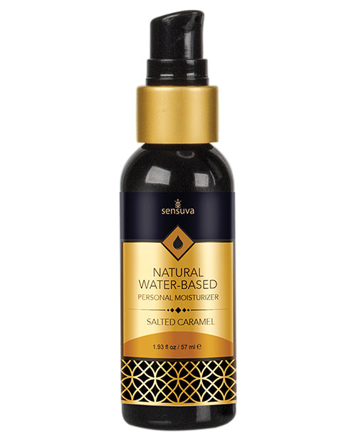 Hydratant personnel naturel à base d'eau Sensuva - 55 ml Caramel salé