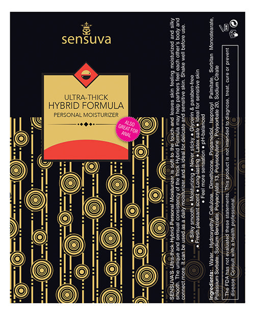 Sensuva Ultra Dik Hibriede Persoonlike Bevogtiger - 1.7 oz Aarbei