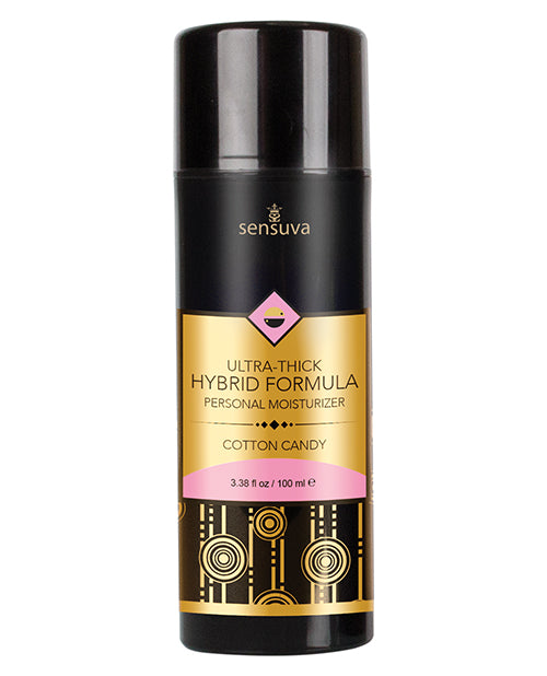 Hydratant personnel hybride ultra-épais Sensuva - 3,38 oz, barbe à papa