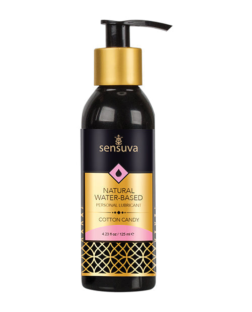 Hydratant personnel naturel à base d'eau Sensuva - 129 g, barbe à papa