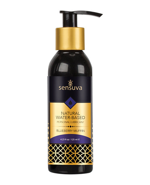 Hydratant personnel naturel à base d'eau Sensuva - Muffin aux myrtilles 129 g