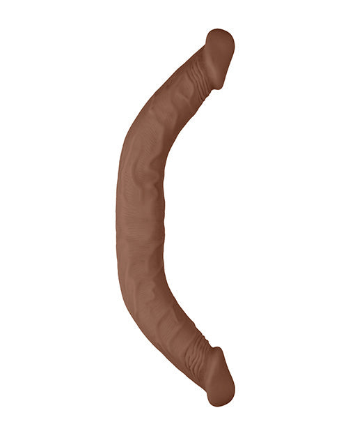 Gode ​​géant Shots | Gode RealRock 45 cm | Double gode | Gode réaliste beige | Grand gode