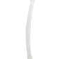 Gode ​​géant Shots RealRock | Gode transparent de 43 cm | Double gode | Gode réaliste transparent