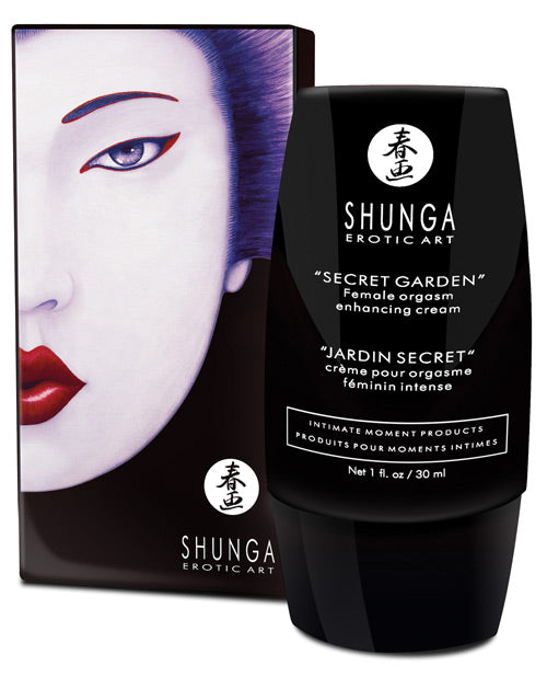 Crème sublimatrice Shunga Secret Garden pour elle - 1 oz