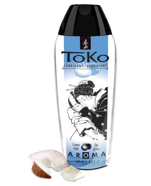 Lubrifiant aromatique Shunga Toko - 5,5 oz de sensations fortes à la noix de coco