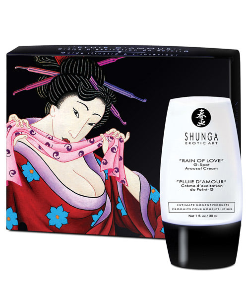 Crème d'excitation du point G Shunga Rain of Love - 1 oz