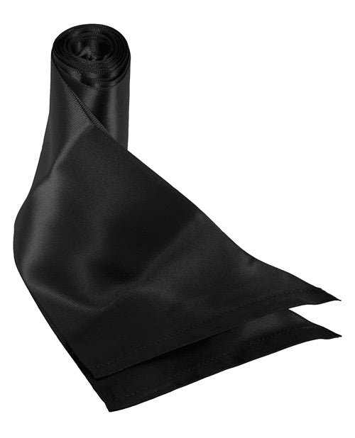 Ceinture de contention soyeuse Sex &amp; Mischief - Noir