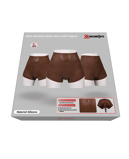 XX-DREAMTOYS Vagin artificiel ultra réaliste, grand format, noir