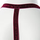 Gender Fluid Sugar Coated Harness - S-L Raspberry Glitter