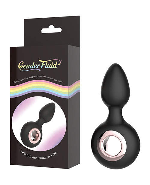 Plug anal vibrant vibrant Gender Fluid - Noir