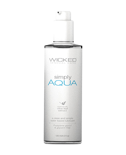 Lubrifiant à base d'eau Wicked Sensual Care Simply Aqua - 113 ml