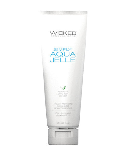 Lubrifiant à base d'eau Wicked Sensual Care Simply Aqua Jelle - 113 ml