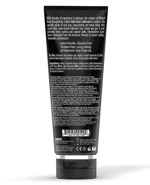 Wicked Sensual Care Jelle Waterbasis Anale Smeermiddel - 237 ml Geurvry