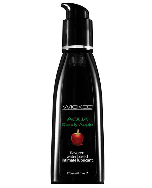 Lubrifiant à base d'eau Wicked Sensual Care Aqua - Pomme d'amour 113 g