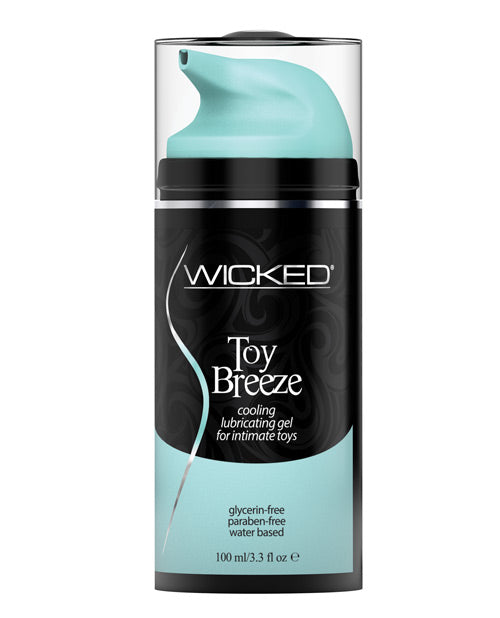 Lubrifiant rafraîchissant à base d'eau Wicked Sensual Care Toy Breeze - 95 ml
