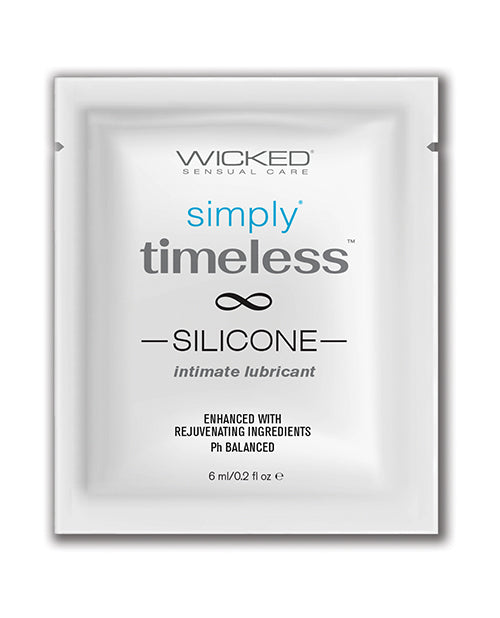 Wicked Sensual Care Eenvoudig Tydlose Silikoon Smeermiddel - 0,2 oz