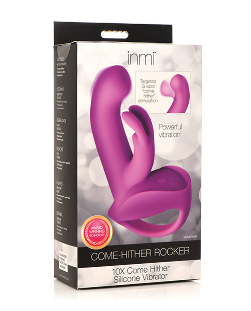 Vibromasseur Inmi Come Hither Rocker 10X en silicone