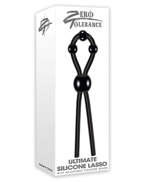 Anneau pénien Zero Tolerance Ultimate Lasso - Noir